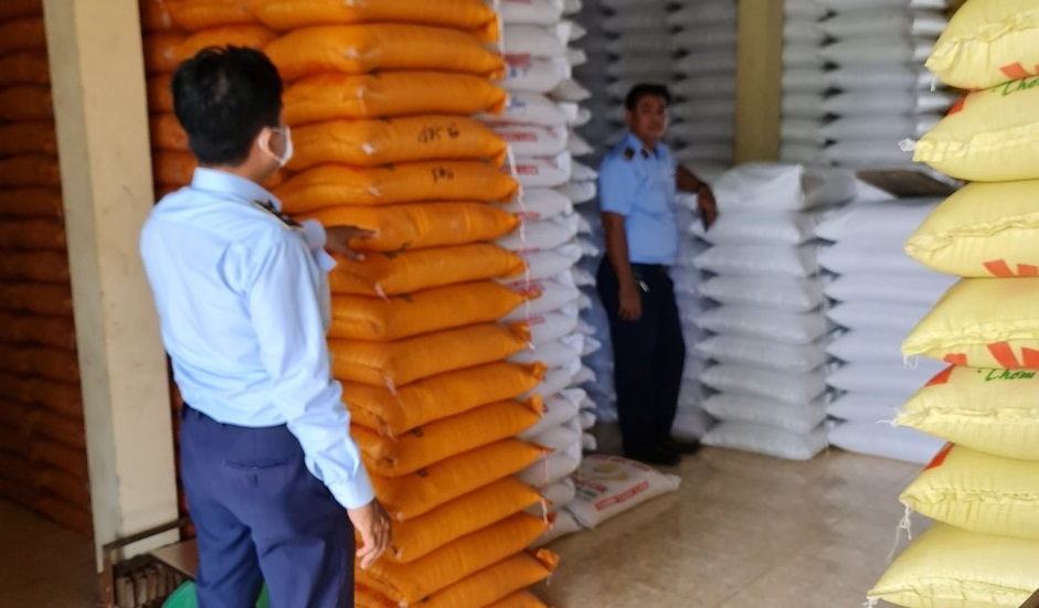 Bạc Liêu: Thu giữ 6 tấn gạo không rõ nguồn gốc